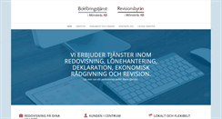 Desktop Screenshot of bokforingstjanst-monsteras.se